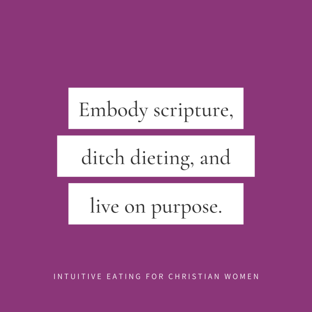 Podcast turns 1! Celebrating one year of the Intuitive Eating for Christian Women Podcast. Embody scripture, ditch dieting, and live on purpose.