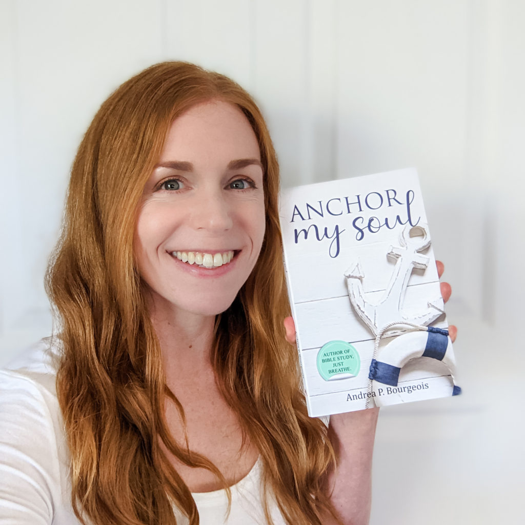Anchor My Soul a memoir devotional by Andrea Bourgeois that is a collection of 25 women's stories of pain into purpose and experiencing God's faithfulness in the storms of life. Erin Todd is proud to have contributed a chapter to this book!