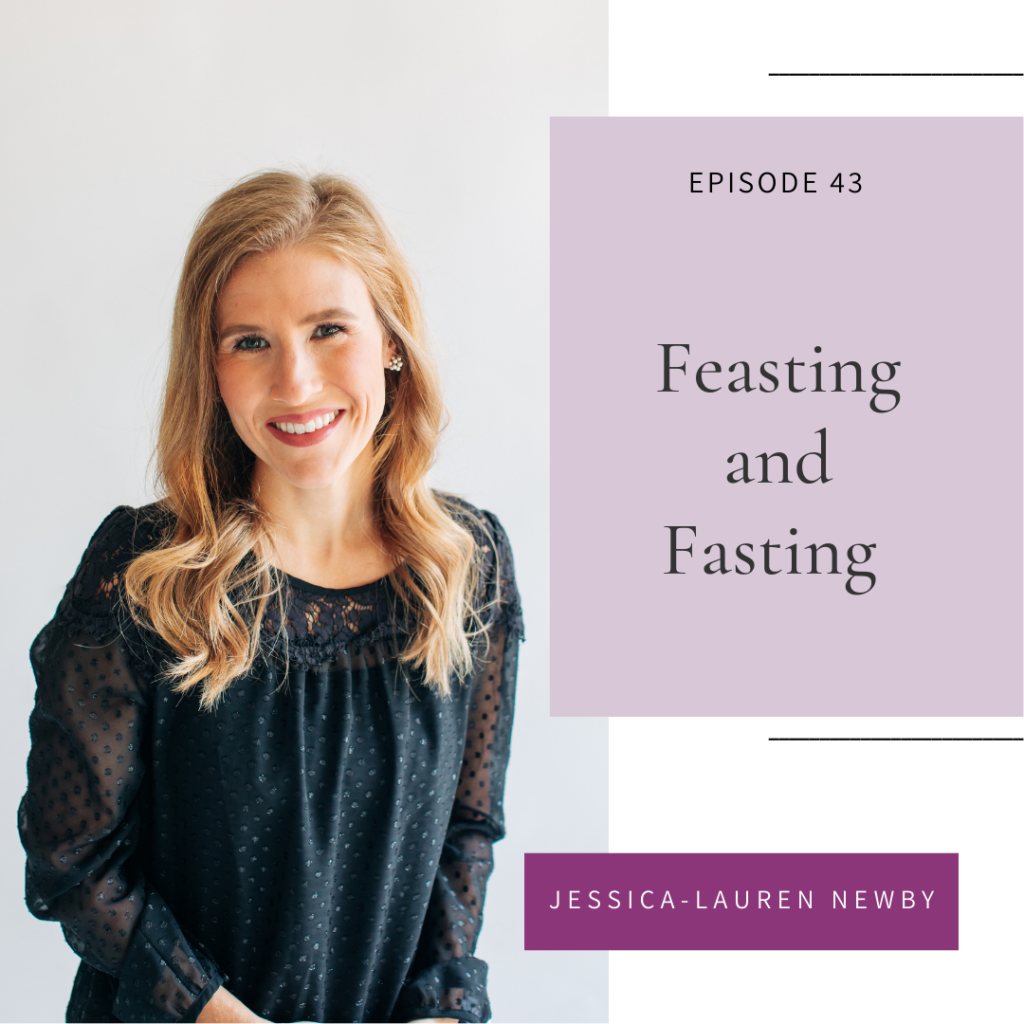 Jessica-Lauren Newby shares with us that our God of abundance calls us to abundant life in Him and she explains what this means for our relationships with food on episode 43 of the Intuitive Eating for Christian Women Podcast